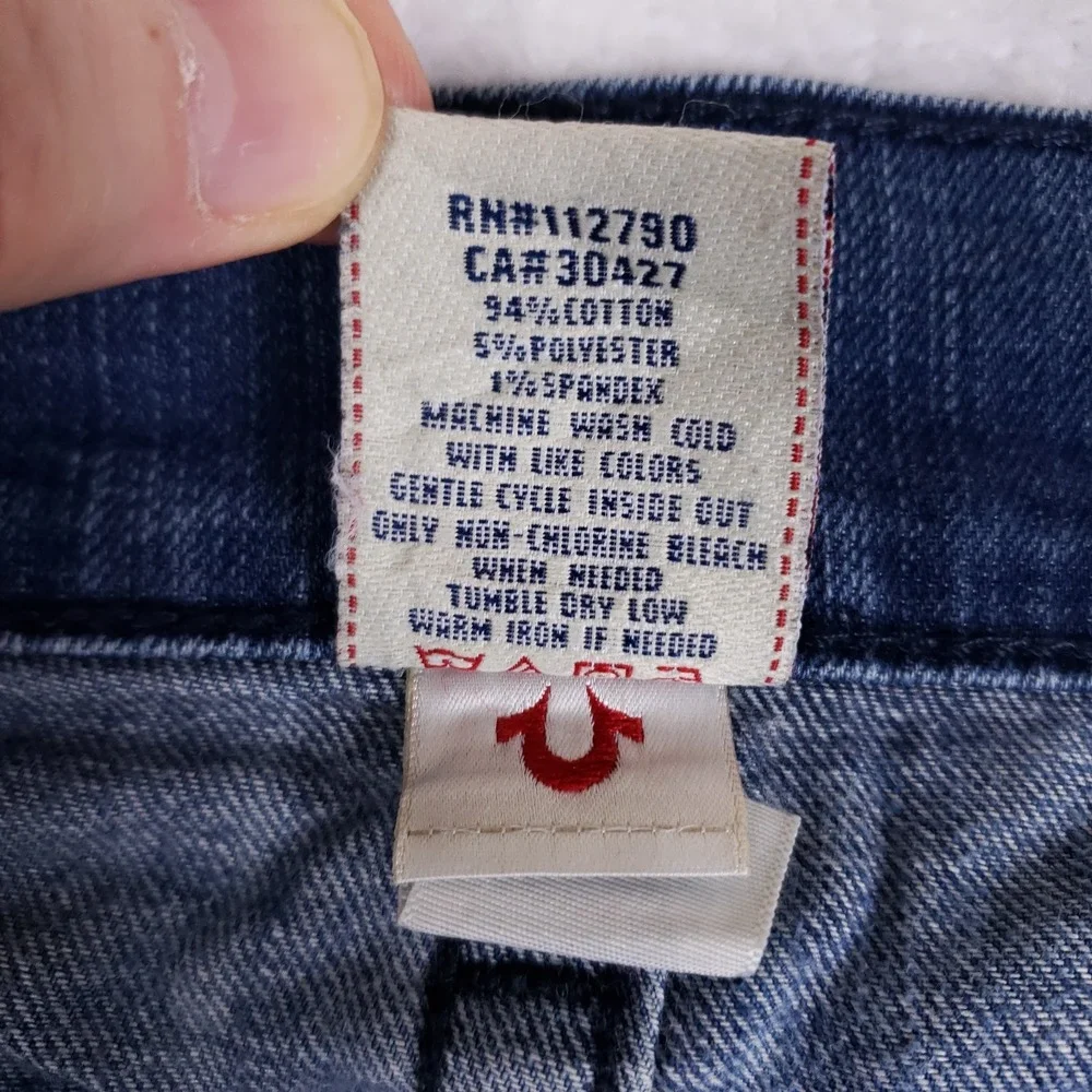 :True Religion Zach‎ Slim Straight Jeans 30 Blue